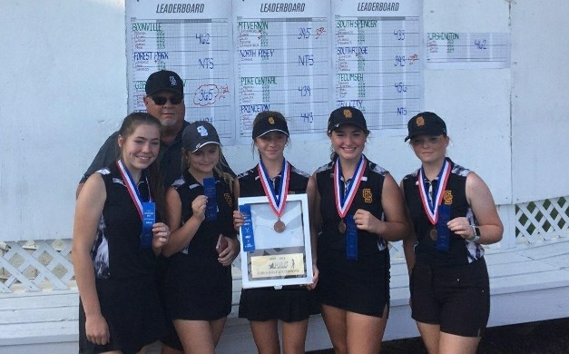 GSTitans1's tweet photo. Congratulations to the Lady Titan golf team. They are the 2020 PAC Champions! https://t.co/HuPx2fF1gS