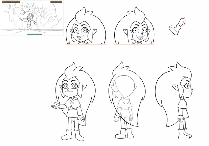 Clawthorne sisters, from the #TheOwlHouse season finale 