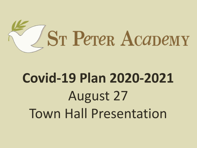 StPeterAcademy's tweet photo. Welcome to the Full Reopening of St Peter Academy https://t.co/K8HeLYCEE4 https://t.co/Q0xc2kdMJm