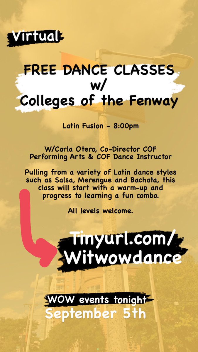 WITLeopard's tweet photo. It’s time for #witwow2020 evening events pt. 3! Beatty live - whether you’re on campus or virtual we’ve got a way for you to connect with your fellow @wentworthinst leopards! https://t.co/DrgYUh8ufI