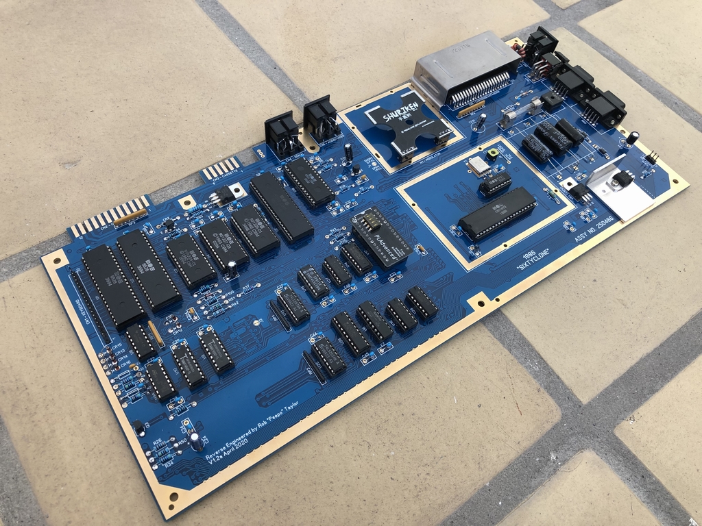 MtnBuffalo's tweet photo. Made me one of them nice SixtyClone Commodore 64 motherboards. I did the Assy 250466 board!
#SixtyClone #breadbox64
https://t.co/pKNTQNjRIx https://t.co/pLnkgPreHl