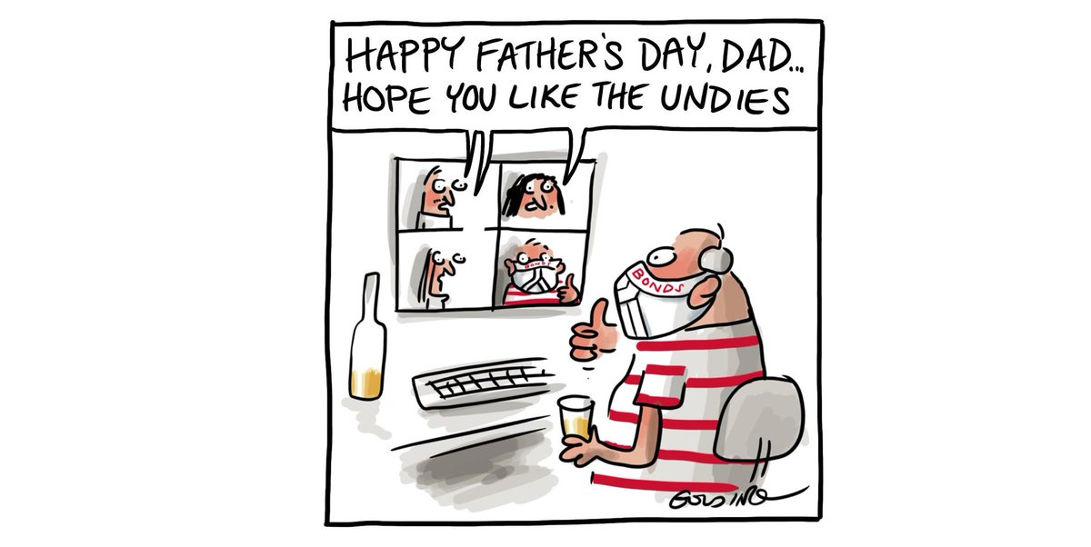 Virtual Father's Day.
@theage #fathersday2020 #COVID19Victoria