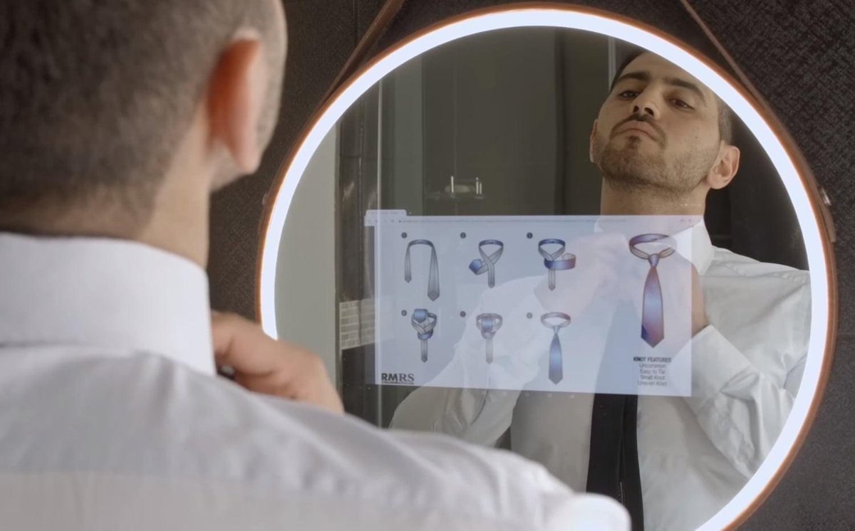 #MonCarnet - Rencontre avec Zak Elorfi, fondateur et PDG de Hilo Smart Mirror. Une entreprise montréalaise à la conquête du marché du miroir intelligent. Réflexion en bonus. Écoutez : soundcloud.com/moncarnet/mon-…