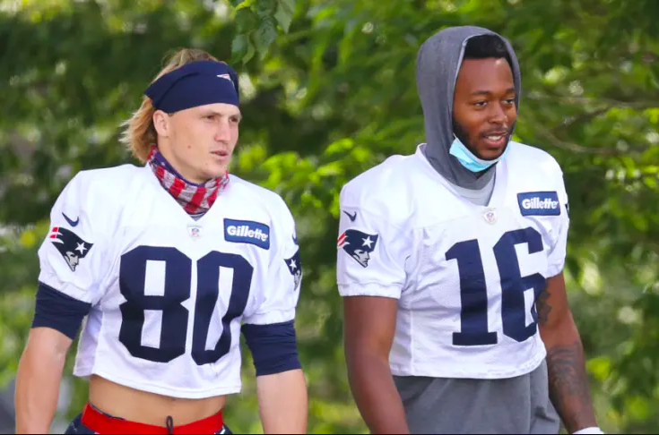 ezlazar's tweet photo. Here's the #Patriots' initial 53-man roster with big-picture and position-by-position analysis. Do the Pats have enough weapons, and how can they upgrade?

Plus, players that could be back on the practice squad &amp; what is going on at kicker? 

READ: https://t.co/Pn11em5z1g https://t.co/EdVSTtOMng