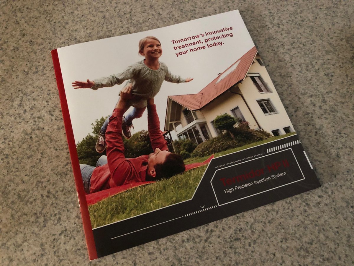 ppsriverregion's tweet photo. Tomorrow's innovative treatment, protecting your home today. Early detection and regular inspections are a must to keeping your home free from termites. For Termidor protection, contact Extermitech, (334) 209‑4590. 

#extermitech #pestcontrol #termites https://t.co/0hAUOjg5fj