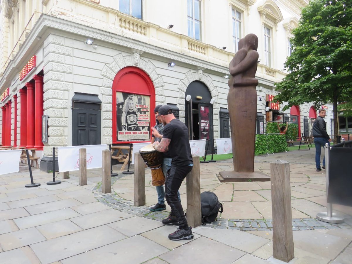 WindowsProject's tweet photo. Thank you to some of the volunteers who joined in and some fun with Curtis Watt's performances at @CultureLPool's Without Walls event yesterday! @VisitLiverpool @ace_national #cultureaftercovid #LiverpoolWithoutWalls #HereForCulture https://t.co/AiAFEEnlSM