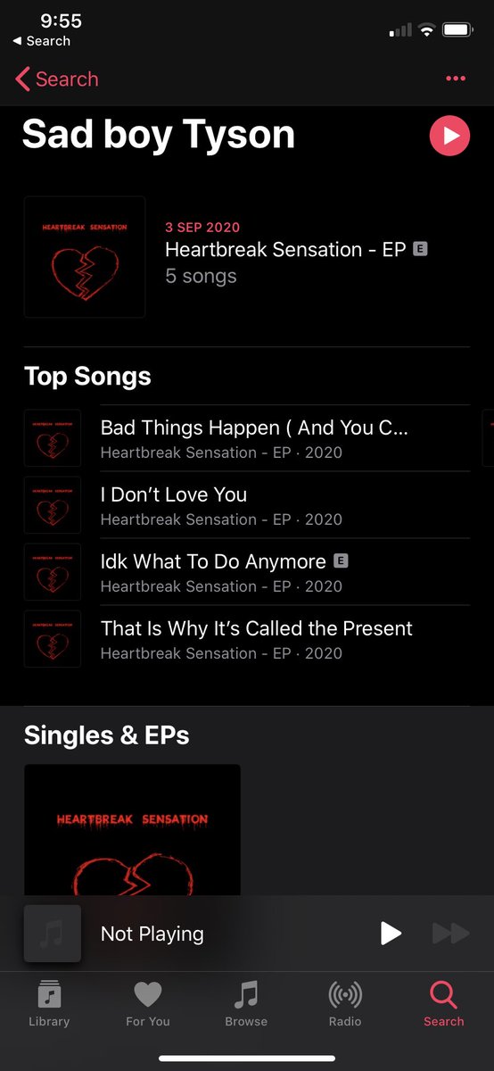 code_tys's tweet image. Out now on Apple Music