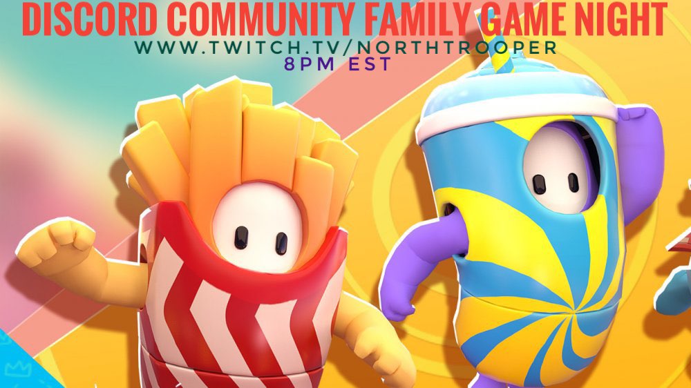 LunchLadyKaiju's tweet photo. #knockouts
Our boy @TheNorthTrooper is on the #cwon Hunt again in @FallGuysGame. Tonight is his #Family #Game #Night. Heading over now to watch him and the #community got to town. That town? #Boop #City.
https://t.co/EJ61cuqIa9
#Twitch #Live #FallGuys #Streamer #Streaming https://t.co/MssGcjZ3Nb