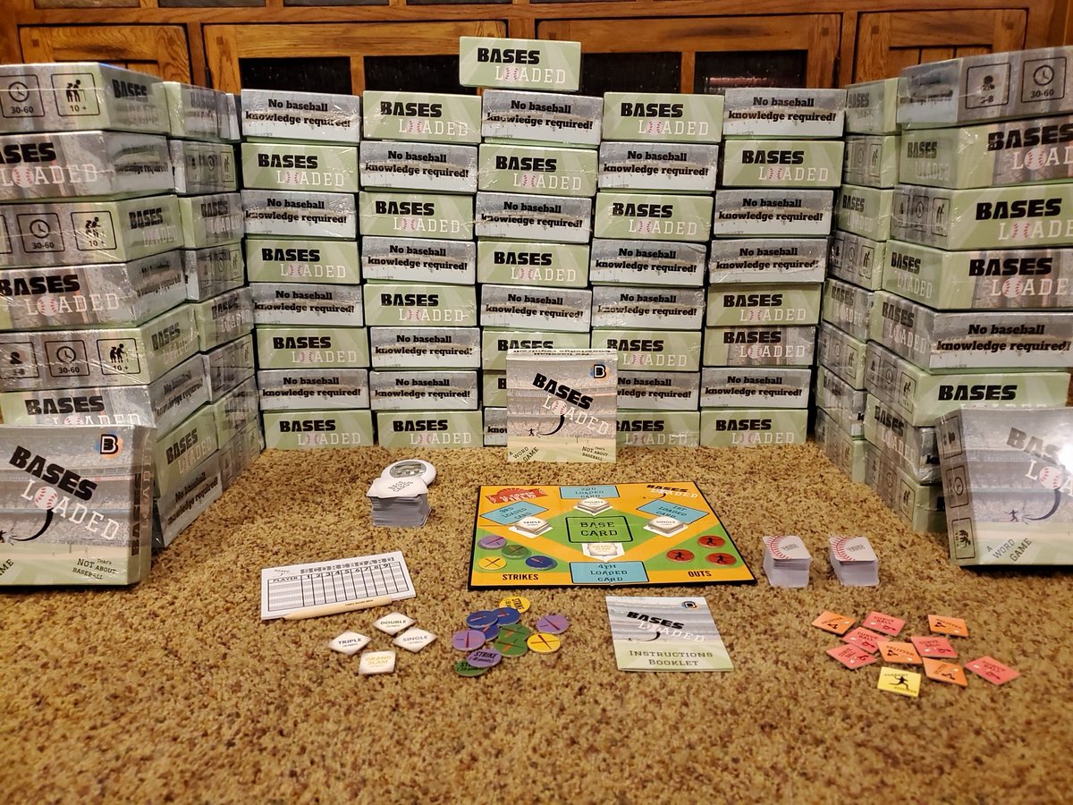 3boardbros's tweet photo. We've come full circle with our very first #boardgame, and it's such an awesome feeling! Thanks to all the friends, family, backers, playtesters, and reviewers who helped us get here! Still have a limited # of copies, follow the link below to get yours 😎
https://t.co/oELuNot1Oc https://t.co/q9V3NkPzNP