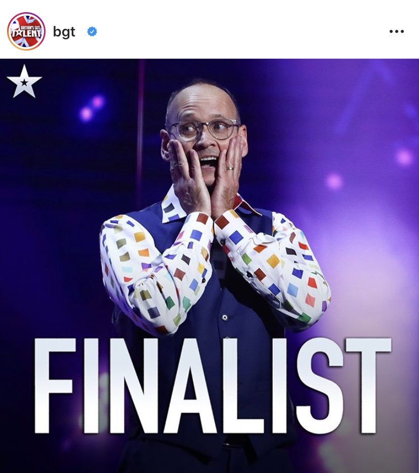 From this (8 people in Pontins) to this <a href="/BGT/">BGT</a> finalist! It’s been a day of contrasts! Ha ha! #StayingGrounded
