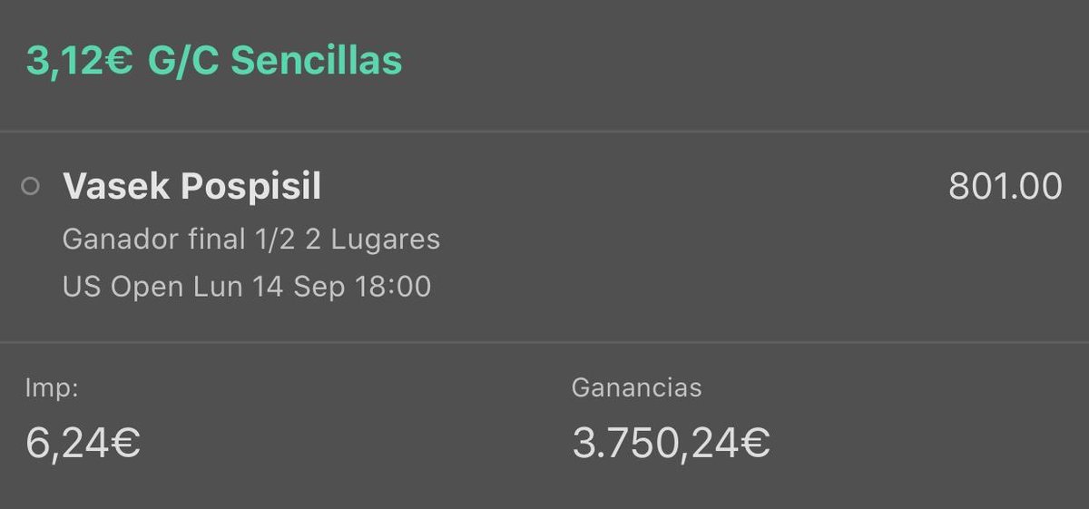 ✅ SORTEO ✅ Si esta apuesta sale, sortearé 50 paysafecards de 10€ cada una! 

⚠️ REQUISITOS: 
1️⃣ Seguirme 
2️⃣ RT + MG 
3️⃣ Comentar "Participo"

( ya está en octavos de final )