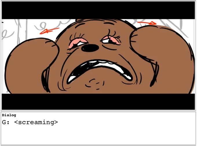 Grizz's eyelids 