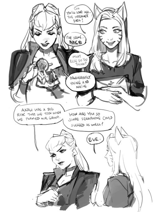 a question of confidence on Seraphine 