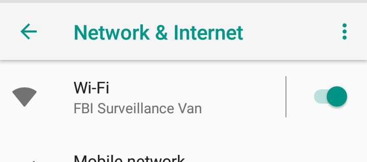 CryptoLoganS's tweet image. Did you name your home Wi-Fi or are you normal?

Here's mine: