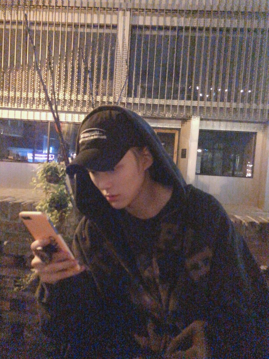 When he& #39;s on his phone