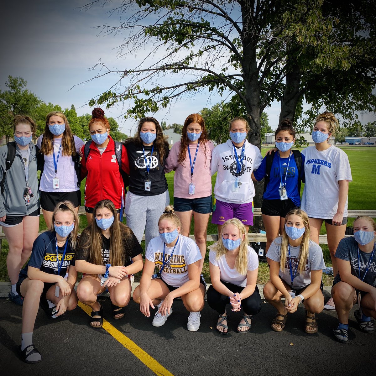 MilesCCWBB's tweet photo. Masked Up for our 1st Team Meeting!
#maskup #maskupmontana #maskupmcc #love #attitude #passion #discipline #teamrules #milescity #milescommunitycollege https://t.co/70exgK6MRJ
