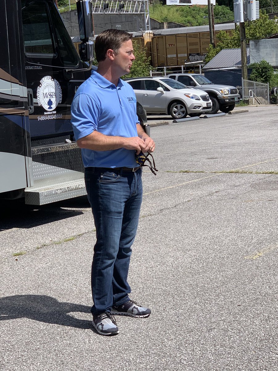 BenSalango's tweet photo. Wonderful trip to Mingo, Logan and Boone Counties today as we continued our "Driving West Virginia Forward Bus Tour"  with stops in:
📍Matewan
📍Williamson
📍Logan
📍Madison
📍Danville 
📍Racine https://t.co/rowNzKnrlx
