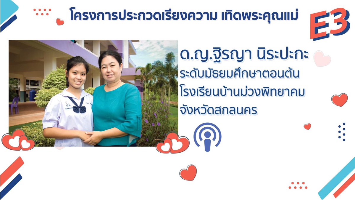 anus32764887's tweet photo. โครงการประกวดเรียงความ “เทิดพระคุณแม่” E3

https://t.co/oXtroI5yAt

#น้ำใจแม่ #เทิดพระคุณแม่ #Dnewmedia @Dnewmedia https://t.co/HZ7JZZTZLH