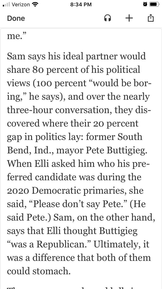 Vegans4Pete's tweet photo. From ⁦@washingtonpost⁩ #DateLab ⁦@PeteButtigieg⁩ https://t.co/6sta9fC9jK