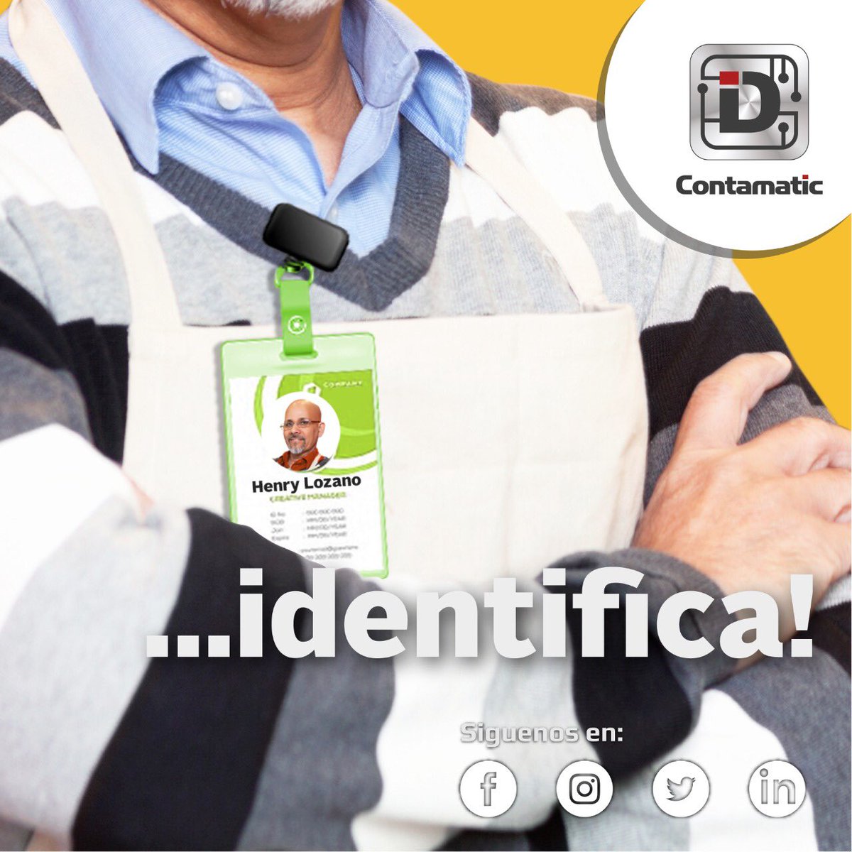 Contamatic_SAS's tweet photo. Contamatic SAS Líder en Soluciones de Identificación. 

#FideCard. Su negocio lo necesita. Sus clientes lo esperan. Sus ventas crecerán. 
.
#comercio #peluqueria #Contamatic #fidecard #comerciante #tendero #tienda #peluqueria #casino #supermercado #restaurante #almacen #negocio https://t.co/OpXphDSdDb