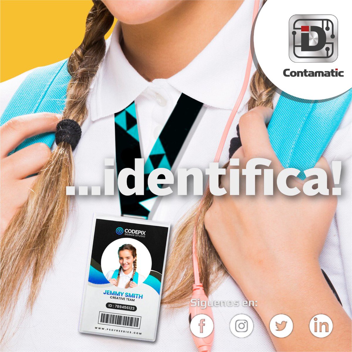 Contamatic_SAS's tweet photo. Contamatic SAS Líder en Soluciones de Identificación. 

#FideCard. Su negocio lo necesita. Sus clientes lo esperan. Sus ventas crecerán. 
.
#comercio #peluqueria #Contamatic #fidecard #comerciante #tendero #tienda #peluqueria #casino #supermercado #restaurante #almacen #negocio https://t.co/sJqyJechDz