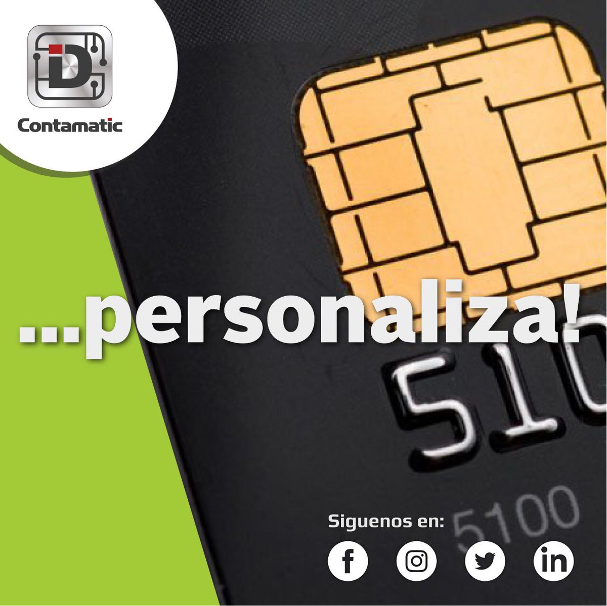 Contamatic_SAS's tweet photo. Contamatic SAS Líder en Soluciones de Identificación. 

#FideCard. Su negocio lo necesita. Sus clientes lo esperan. Sus ventas crecerán. 
.
#comercio #peluqueria #Contamatic #fidecard #comerciante #tendero #tienda #peluqueria #casino #supermercado #restaurante #almacen #negocio https://t.co/b1ulNdA1hY