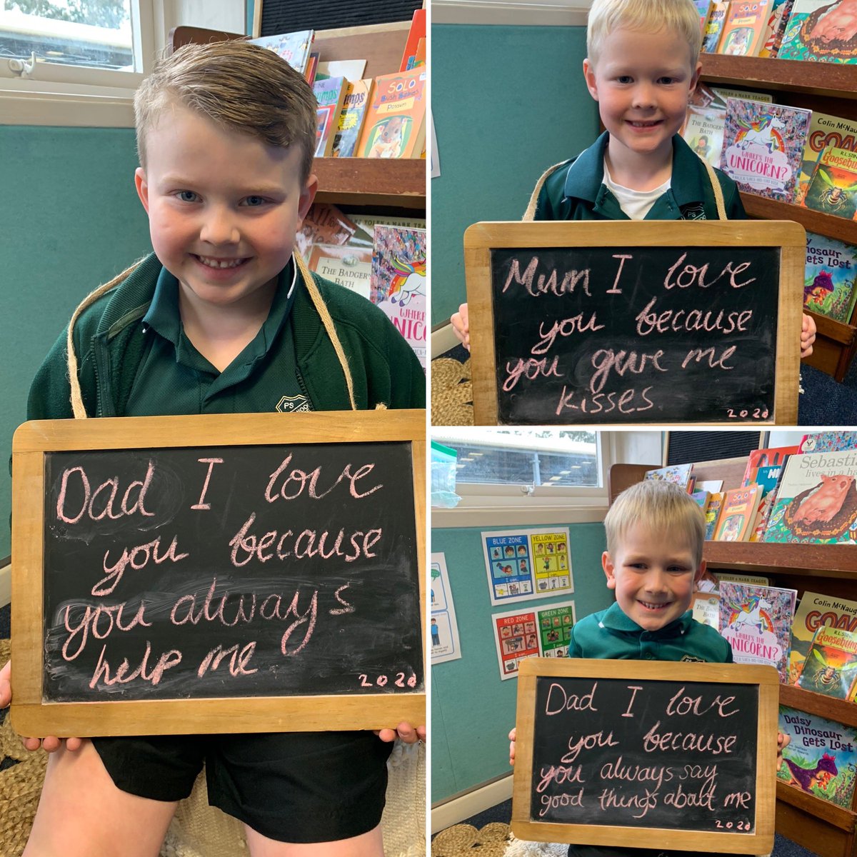 Dcblopez's tweet photo. Happy Fathers Day from #1/KL2020 kindy @Sherwood_Grange #sweetmessages https://t.co/gkZdegNQlk