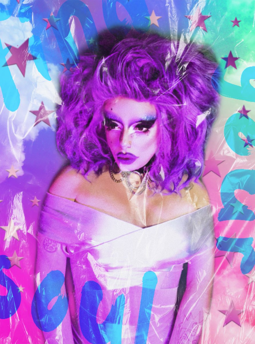 BlackRoseQveen's tweet photo. Today I was serving purple bitch realness lol💜💜💜💜 #dragqueen #drag #TransDragQueen https://t.co/FbyFvB38Ns