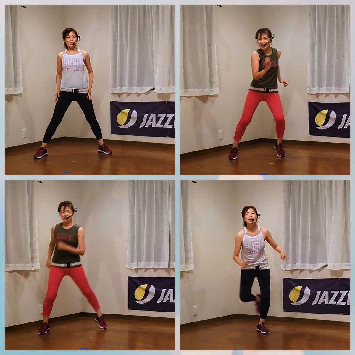 yuko_jazzercise's tweet photo. オンラインレッスン
毎週月曜日・水曜日 20：00から♪（変更の場合あり）
スマホひとつでジャザサイズできるようになりました。
しっかり汗かきます！
＃コロナに負けるな
＃ジャザサイズ
＃お家で運動 https://t.co/AKg9bRZ0mc