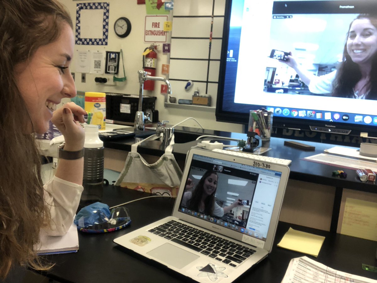 bethanykshields's tweet photo. Thatβs a whole lotta Mrs. Shields! #go2panthers #misdproud #zoom #promethean @MHSPanthers https://t.co/jFSZBnnaak