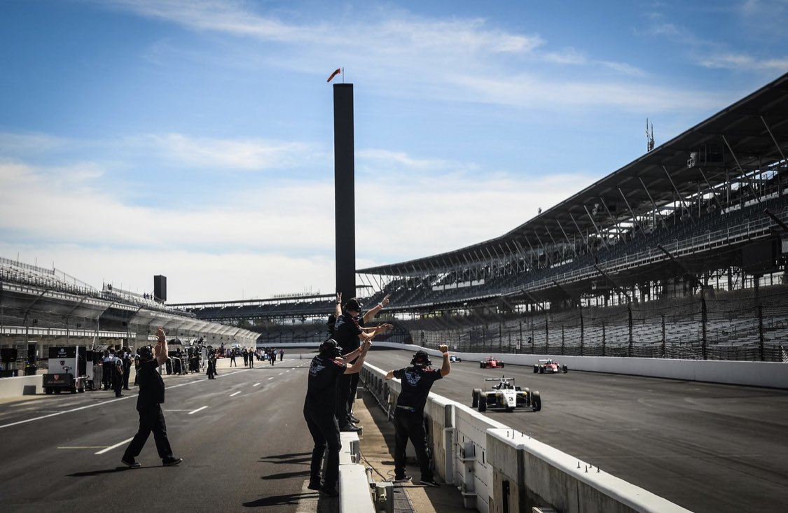 reecegold5's tweet photo. P1 at the brickyard! What a race and what a place to get my first win in USF2000. Great weekend overall with a second place as well. Can’t thank the @capemotorsports crew enough! Got great points to put us back in the fight! Bring on Ohio 👊🏻

#roadtoindy#teamcoopertire https://t.co/DkUpzOXLAK