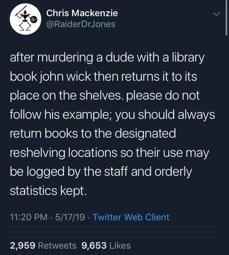 #followtherules #library