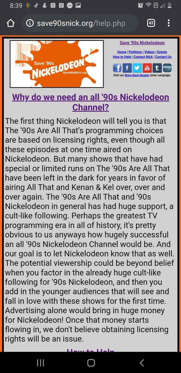 Jor_toons's tweet photo. Found this dope Twitter account & website wanting @Nickelodeon to create a permanent channel with exclusively 90's Nicktoons & Nickelodeon programming!
"...it is needed for current and future generations."
#Nickelodeon #Nicktoons #90sNick #Save90sNick
https://t.co/4po12i2V7w https://t.co/pxMMhjG2ZB