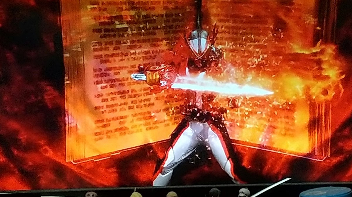 仮面ライダーセイバー ホントマジな話です カッコよすぎて涙しました 映像と演出凄すぎ ヒロインの顔芸見てて気持ちよくなる 笑 スカパラの曲とedダンスもヨシ 以後の話も楽しみにさせていただきます 仮面ライダーセイバー みんな