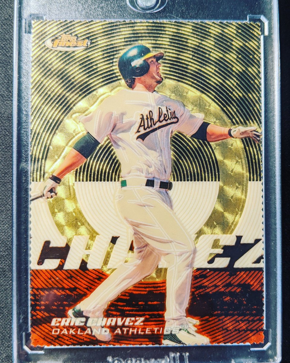 JoeyOcards's tweet photo. Eric Chavez 2005 Topps Finest Superfractor 1/1
#ericchavez #oaklandathletics #baseballcards #topps #toppsfinest #superfractor #1of1 #oneofone https://t.co/mQ6TiG7W7g