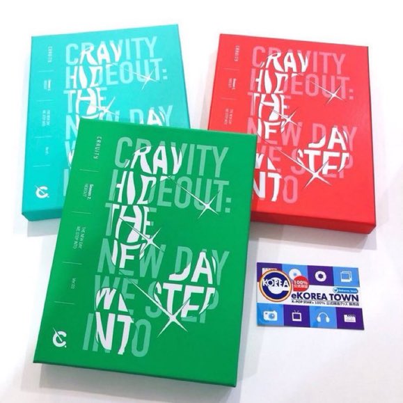 ekorea_town's tweet photo. 💚❤️ CRAVITY ❤️💚

CRAVITY SEASON2.
[HIDEOUT: THE NEW DAY WE STEP INTO]
販売中です🥳💖

各verごとにポスター付
となっております💐

見本で開封しているものもご購入いただけます❣️

#CRAVITY #CRAVITY_Flame https://t.co/FSn7GgBXCI