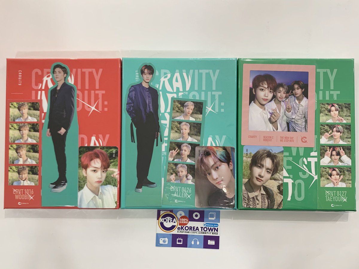 ekorea_town's tweet photo. 💚❤️ CRAVITY ❤️💚

CRAVITY SEASON2.
[HIDEOUT: THE NEW DAY WE STEP INTO]
販売中です🥳💖

各verごとにポスター付
となっております💐

見本で開封しているものもご購入いただけます❣️

#CRAVITY #CRAVITY_Flame https://t.co/FSn7GgBXCI