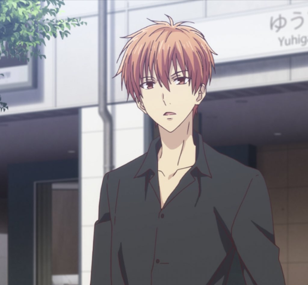 problematicturt's tweet photo. Tohru                                           Kyo
                            🤝
               Kyoru looking good
                       in black https://t.co/NqyEtvji6P