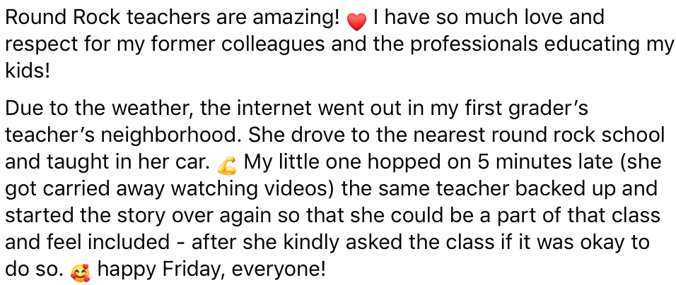 LME_Lions's tweet photo. That is OUR OWN @kclements94 Ms. Clements, and the rest of our staff, are AMAZING and have so much heart! #LMEbrave #LMEpride #pridemeansfamily https://t.co/8UEfCnAi7o
