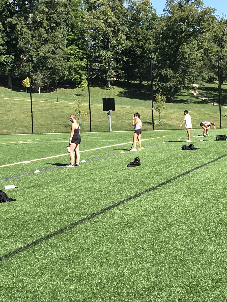 KenyonCollegeAD's tweet photo. Great to see Kenyon student-athletes on our athletics fields—physically distanced, of course. Go Kenyon! https://t.co/mBspQP1FYv