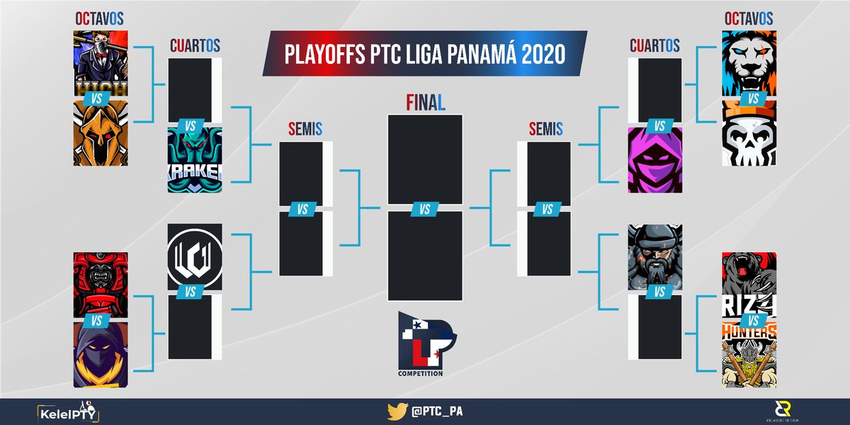 🇵🇦 |#PTC_PA| ¡ESTOS SON LOS 12 MEJORES! Ya están listas las llaves para los Plays off de la liga. 

Vienen partidos muy emocionantes. 🔝🔥 

¡Recuerda apoyar a tu favorito y seguir las redes de la liga para no perderte ni un detalle! 💯📲