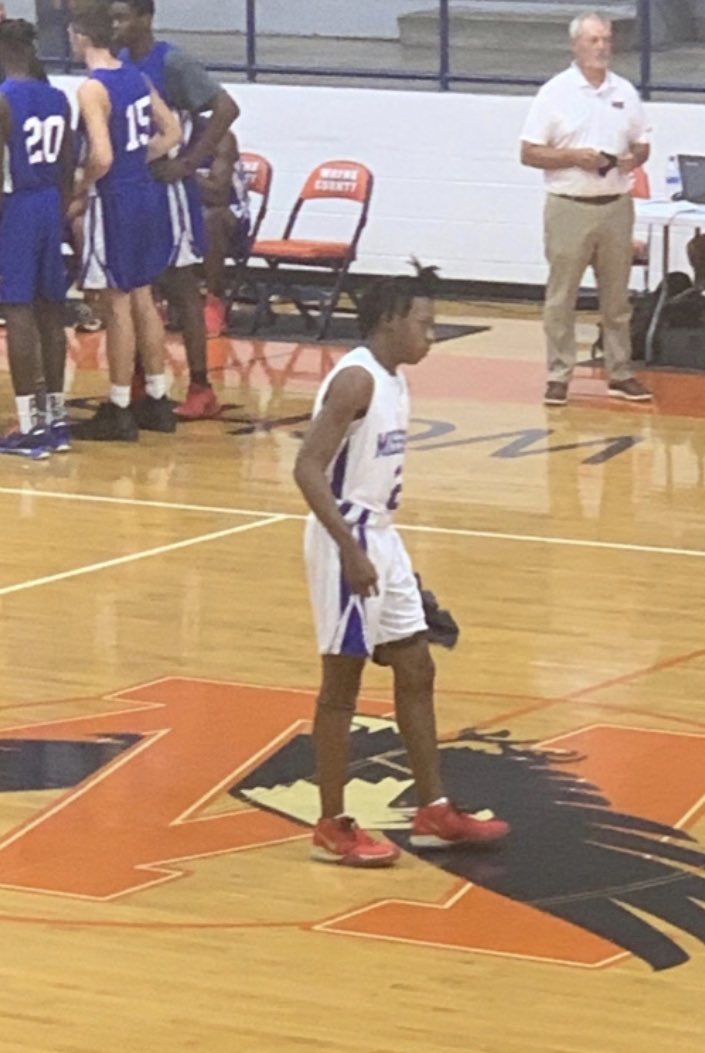 Devin Carter, guard from FHS playing in the MAC North South game at Wayne Co HS