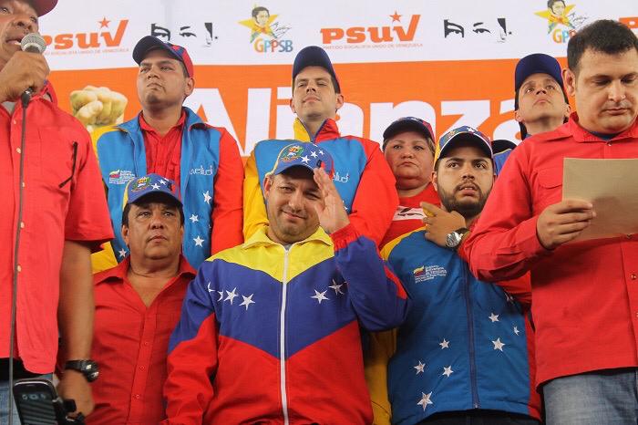 Agradecido con el Presidente <a href="/NicolasMaduro/">Nicolás Maduro</a> por confiarme de nuevo la responsabilidad como candidato para representar a mi amado pueblo de #Trujillo. Seguiré siendo un soldado de la Revolución, del Comandante Chávez y del <a href="/PartidoPSUV/">PSUV</a>. Vamos al rescate del Parlamento!