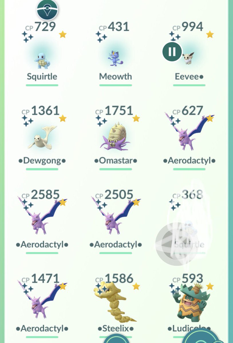 kozmoGhost's tweet photo. Shiny spawns are carzy good!!! @OzRlate1 @BPost222 @Shinyhunting5 @EXRaidLeader @Nakibo90 @Shinytracker @CoordsPokemon https://t.co/uq7TzC8Q0x