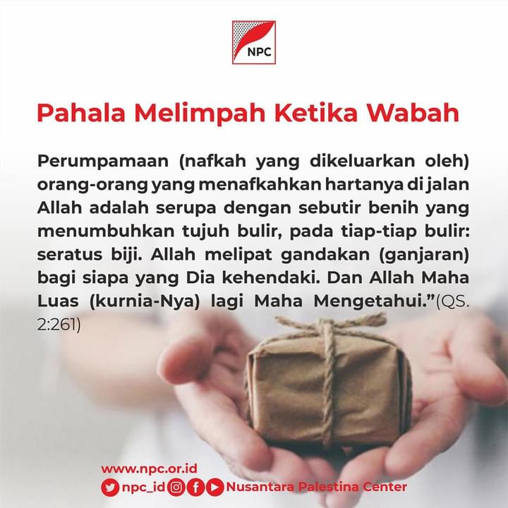 Abdillahonim's tweet photo. Dalam kondisi sesulit apapun, sedekah tetap bisa kita jalankan. Itulah bentuk rahmatan lil ‘alaminnya Islam. 

Dalam kondisi sesulit apapun, sedekah tetap bisa kita jalankan. Itulah bentuk rahmatan lil ‘alaminnya Islam. 

Kantor pusat npc Jakarta. Hp/Wa: 0811 99 444 96(npc) https://t.co/6mZwa9QeSu