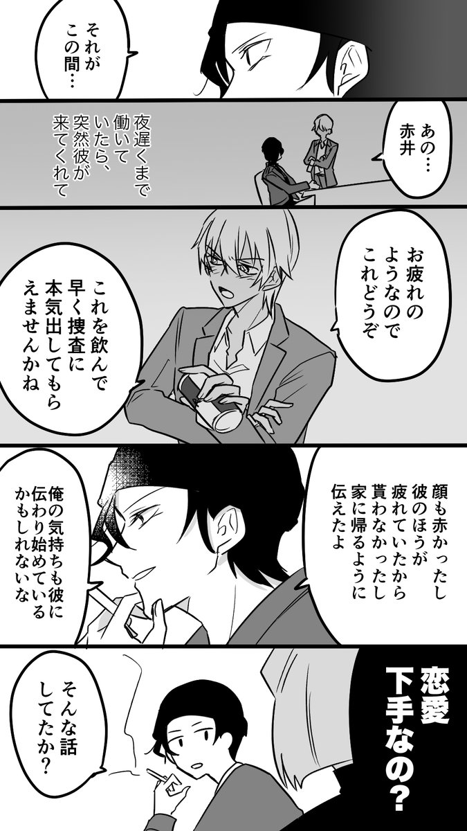 つづきの力関係(赤安) 