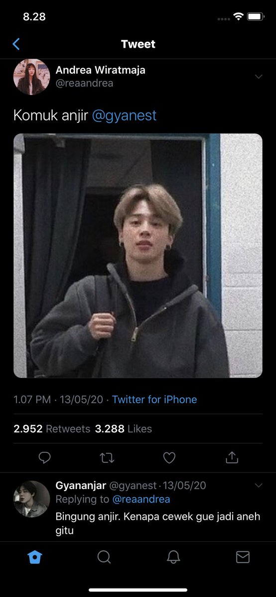 Gyan bingung pake banget sampe balik nyusulin kara ke kelas