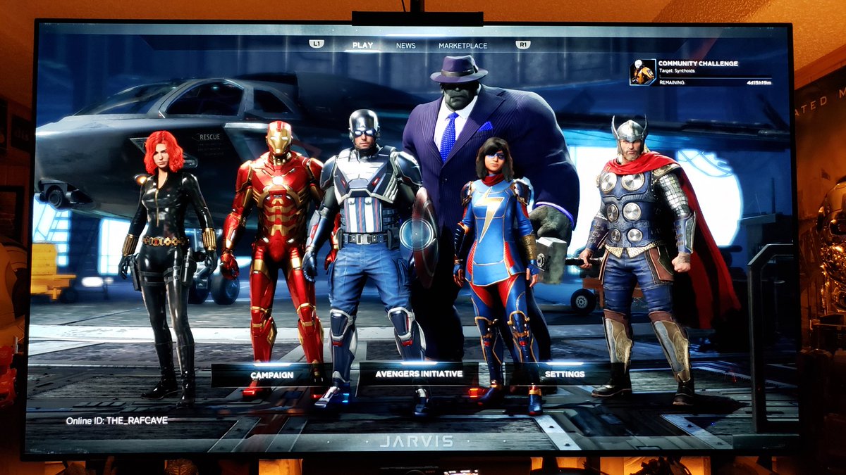 TheRafCave's tweet photo. I'm loving this game! ๐๐๐ฝ๐ฏ@PlayAvengers @AvengersSE #AvengersGame #Hulk #Ps4Pro #LGOled #LGGX https://t.co/tX4ZTUXPHw