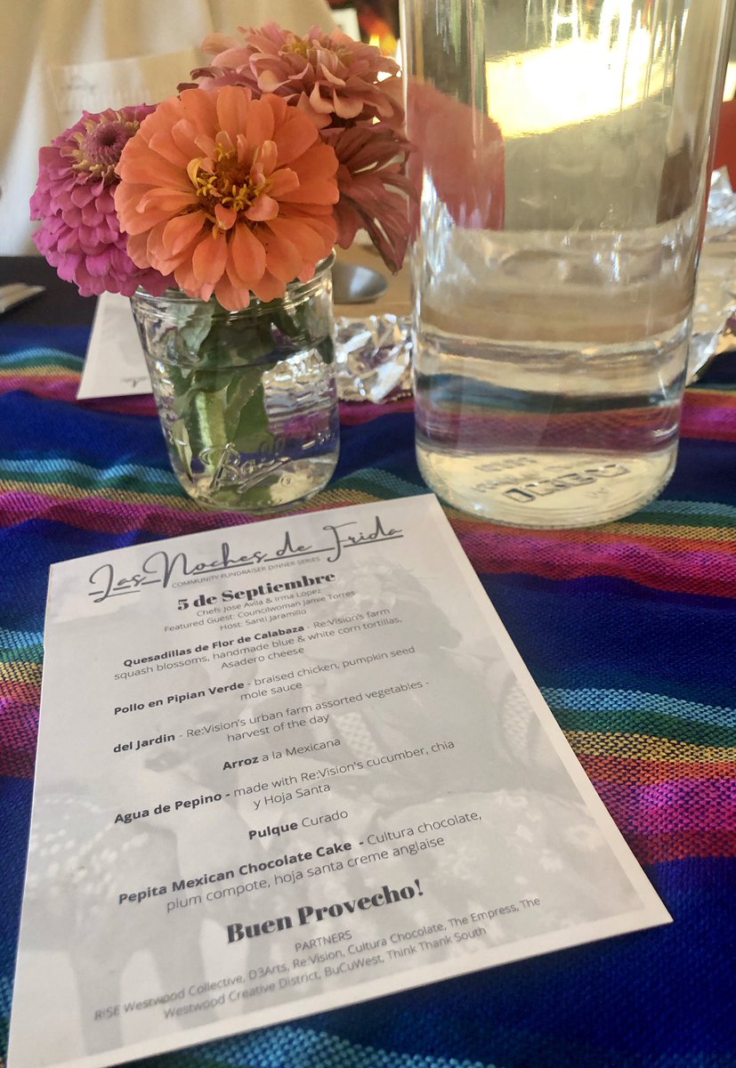 Thank you for a wonderful evening at Las Noches de Frida, <a href="/Revision_Coop/">Re:Vision</a>, <a href="/CulturaChoc/">Cultura Chocolate</a>, <a href="/BuCuWest/">BuCu West</a>, Rise Westwood Collective, D3Arts, The Empress, The Westwood Creative District, and Think Tank South.