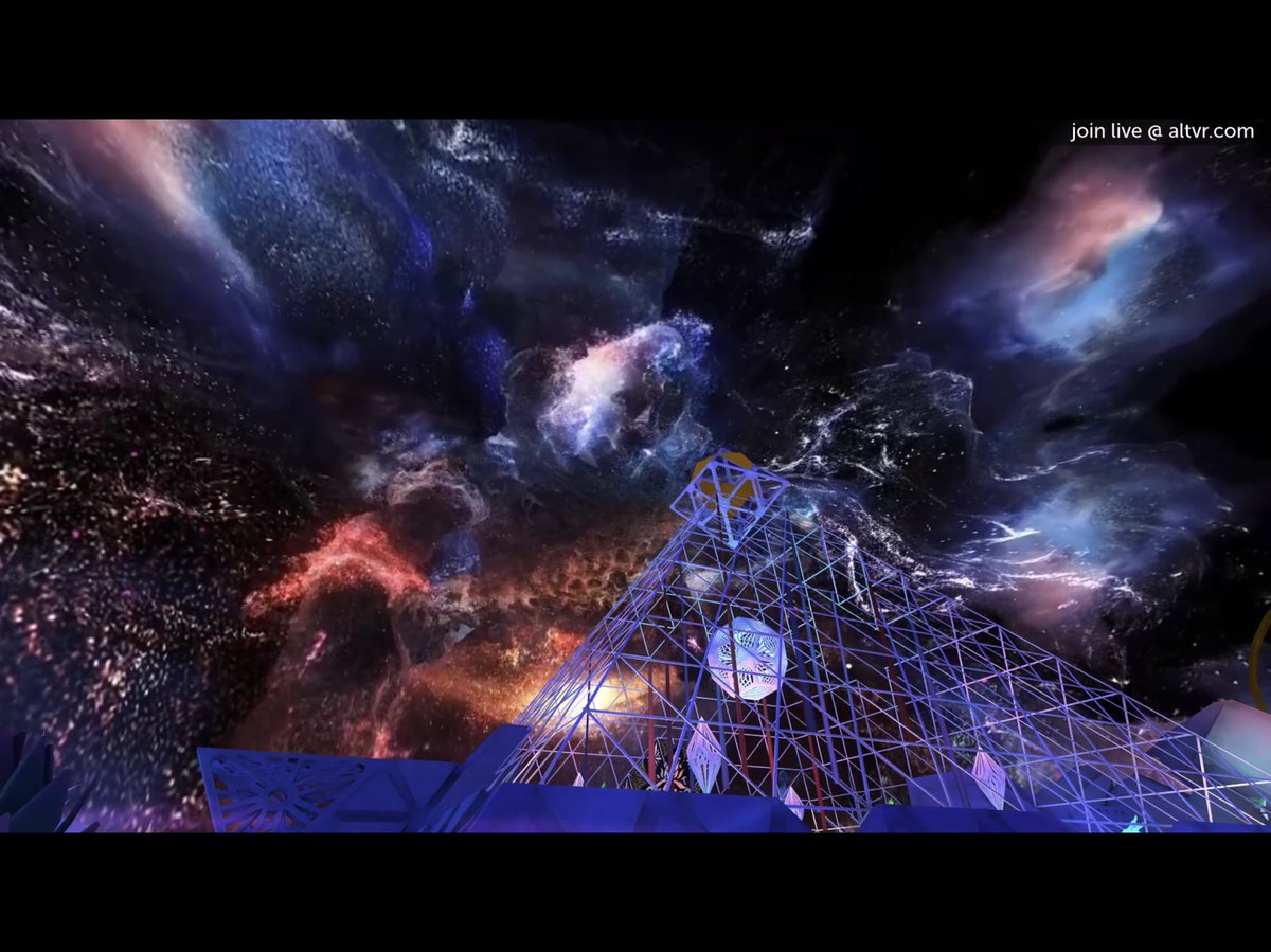 EvoRealitycraft's tweet photo. Download @BRCVR or #DustyMultiverse to watch the burn happen in mixed reality tonight at 9 - fire conclaves start in a few minutes. The apps are free tonight - easy to screen share or project to share this @burningman multiverse of experiences with the family https://t.co/qazUqQTavC